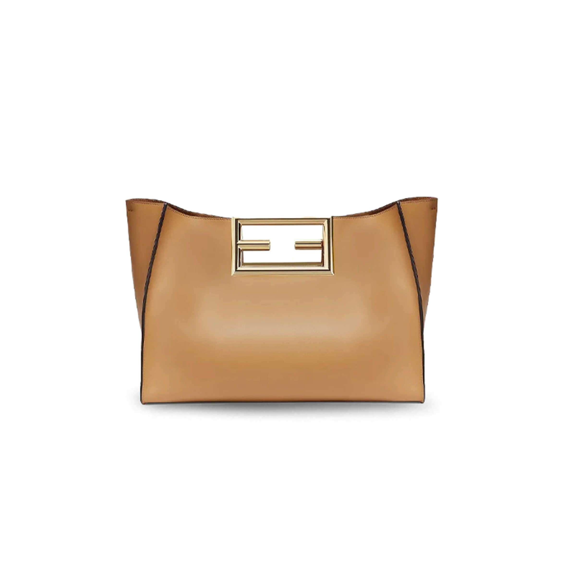 F**di vitello king medium F**di way tote miele scuro 8bh391aaiwf15kr (40*29*17cm)